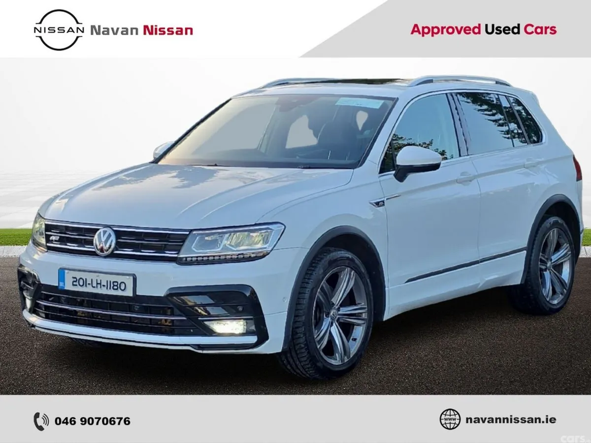 Volkswagen Tiguan SUV, Diesel, 2020, White