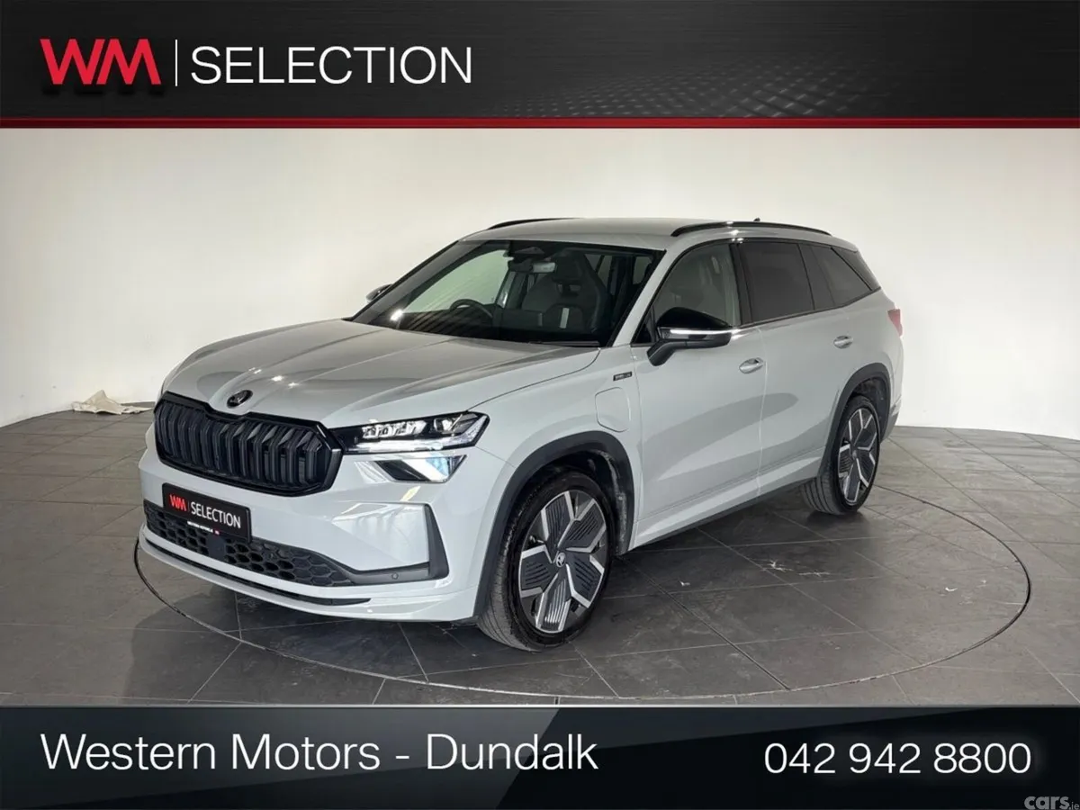 Skoda Kodiaq SUV, Petrol Plug-in Hybrid, 2025, Grey