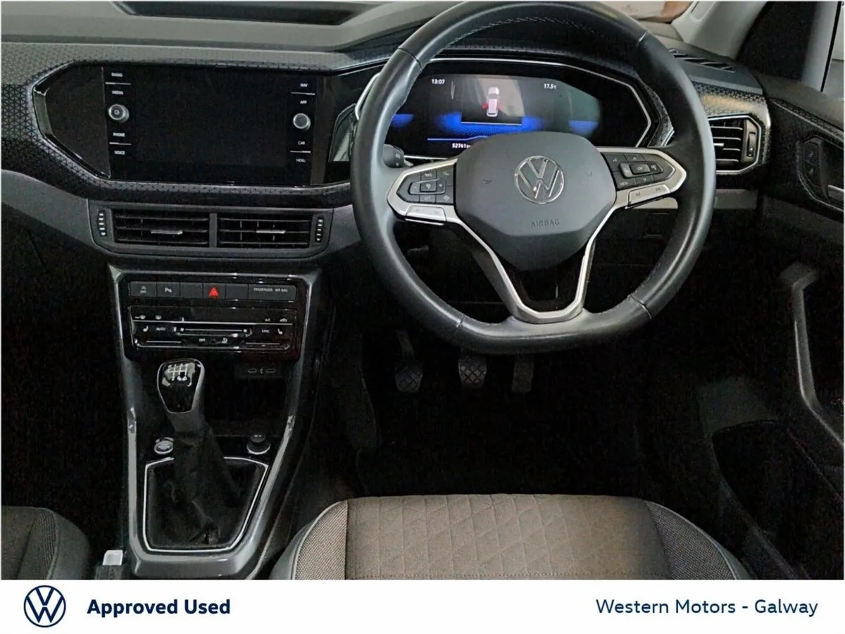 Volkswagen T-Cross Estate, Petrol, 2024, White