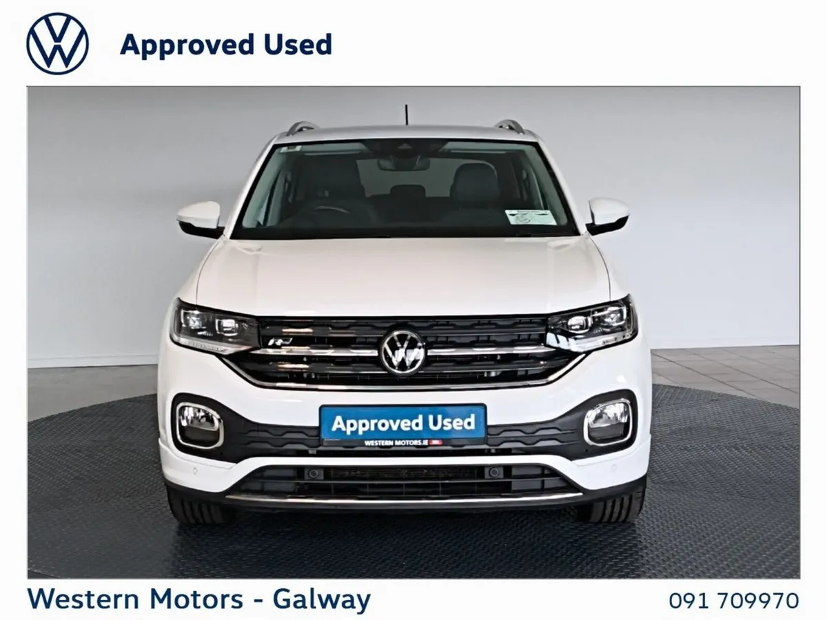 Volkswagen T-Cross Estate, Petrol, 2024, White