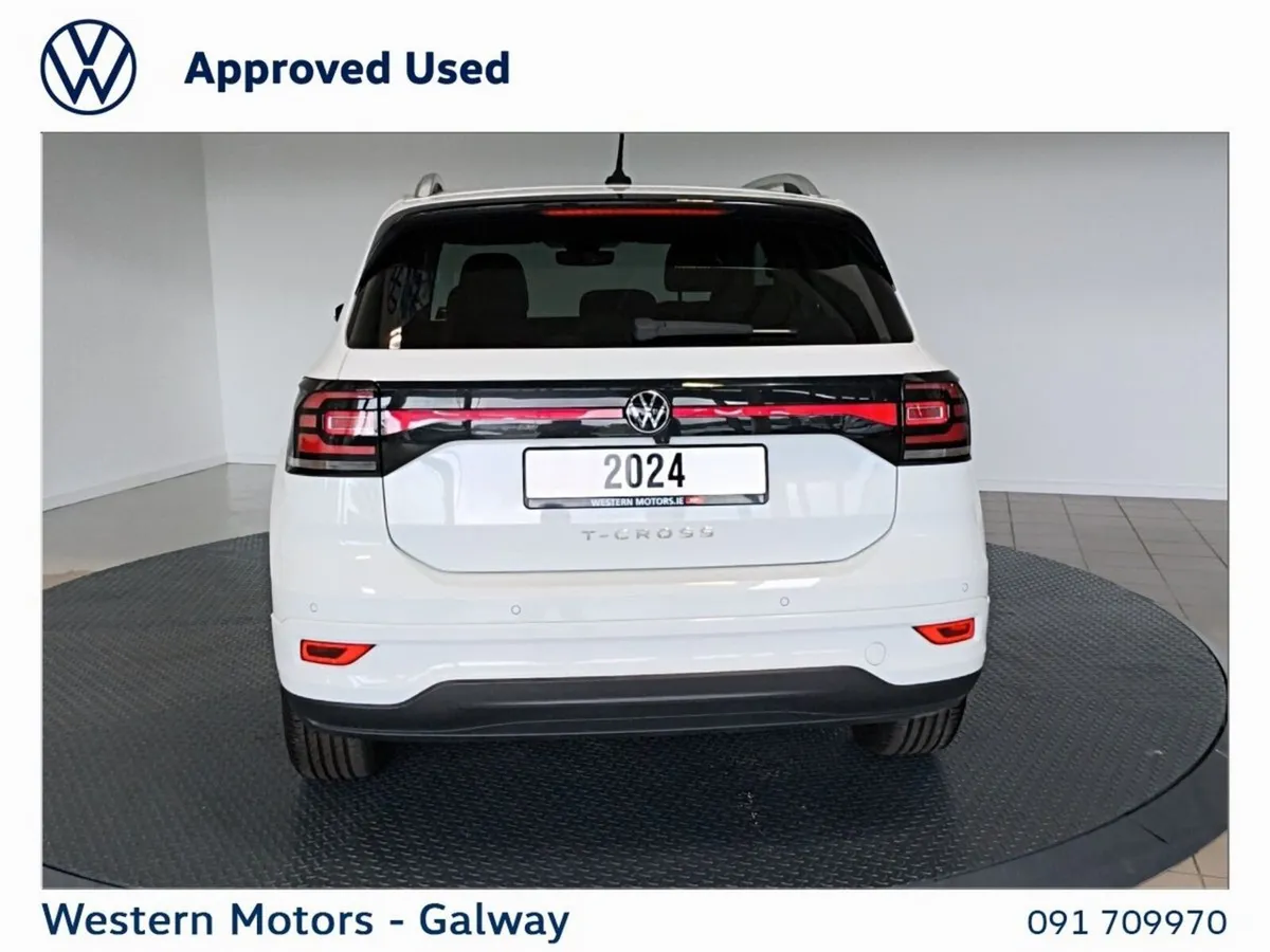 Volkswagen T-Cross Estate, Petrol, 2024, White