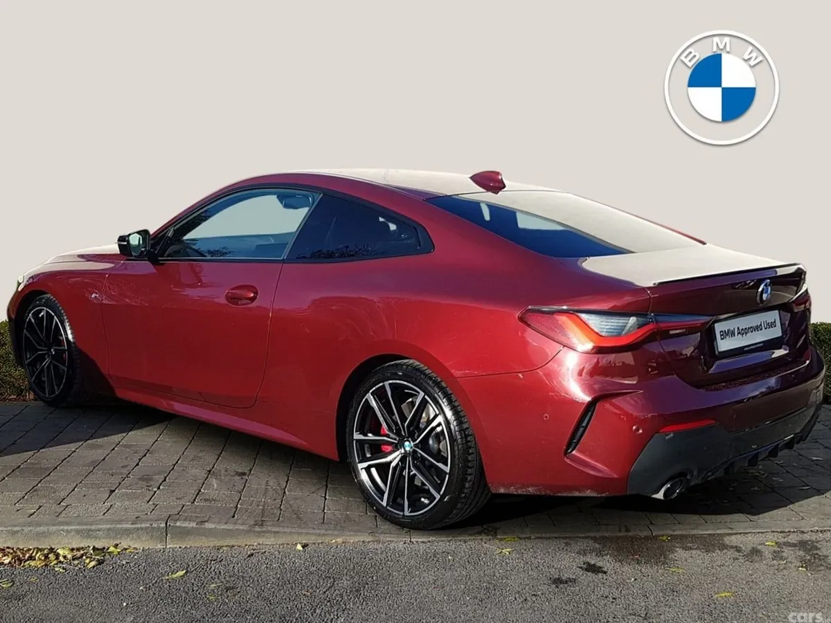 BMW 4-Series Coupe, Diesel, 2023, Red