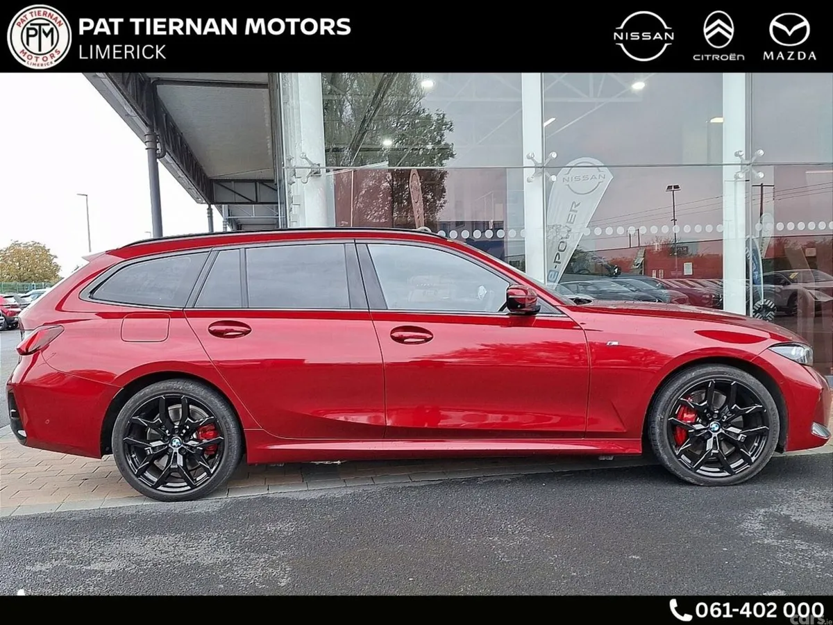 BMW 3-Series Estate, Petrol Plug-in Hybrid, 2025, Red