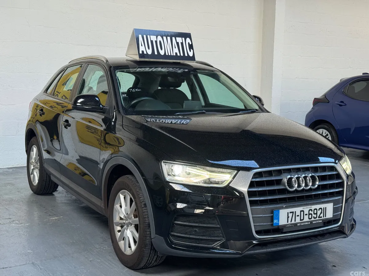 Audi Q3 SUV, Petrol, 2017, Black