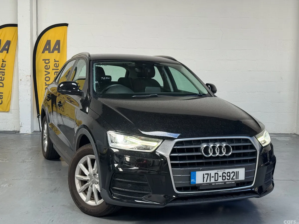 Audi Q3 SUV, Petrol, 2017, Black