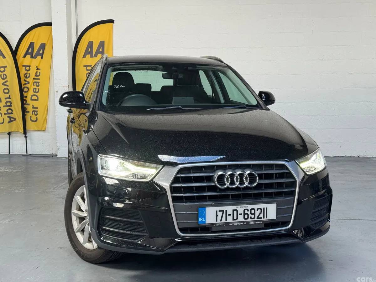Audi Q3 SUV, Petrol, 2017, Black