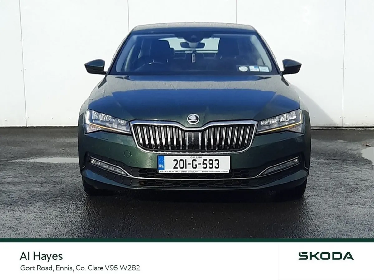 Skoda Superb Saloon, Diesel, 2020, Green