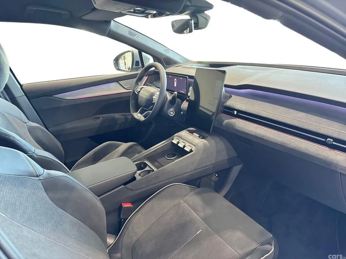 Skoda Peaq SUV, Electric, 2027, Grey