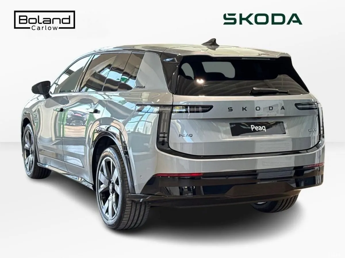 Skoda Peaq SUV, Electric, 2027, Grey