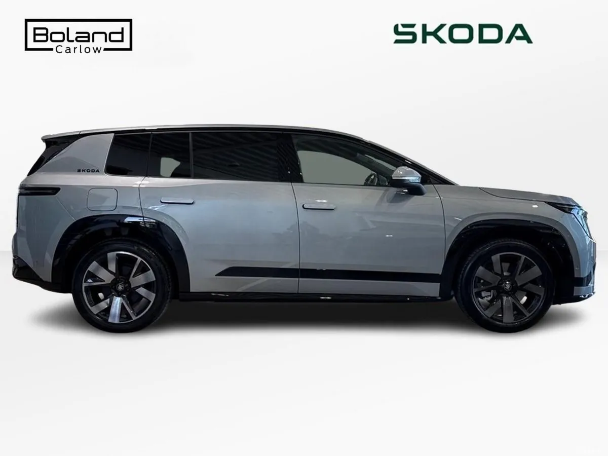 Skoda Peaq SUV, Electric, 2027, Grey