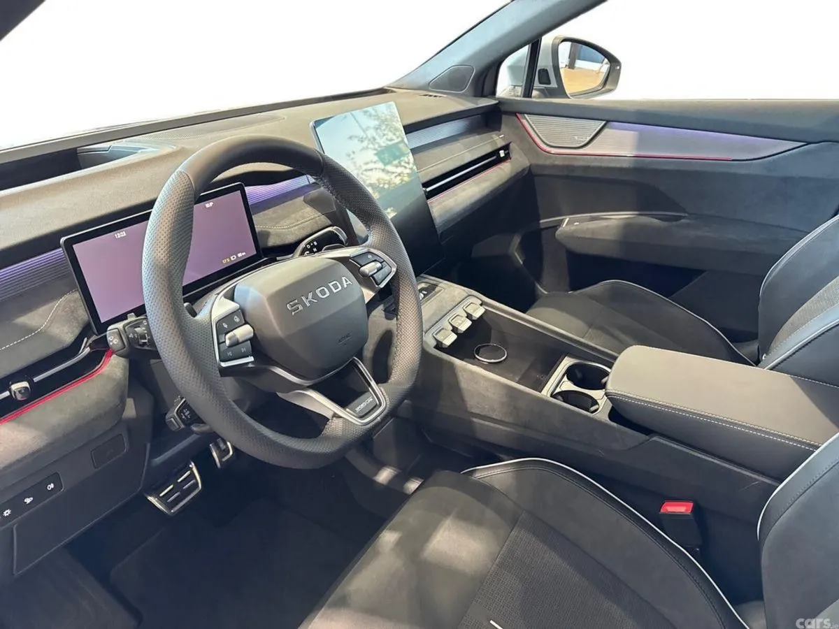 Skoda Peaq SUV, Electric, 2027, Grey