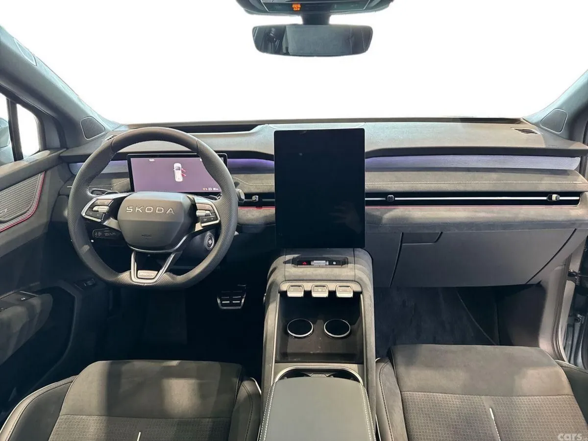 Skoda Peaq SUV, Electric, 2027, Grey