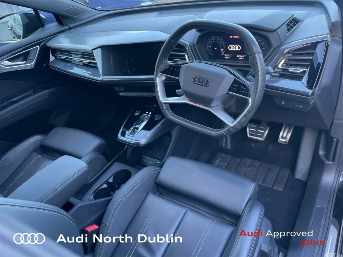 Audi Q4 e-tron SUV, Electric, 2024, Black