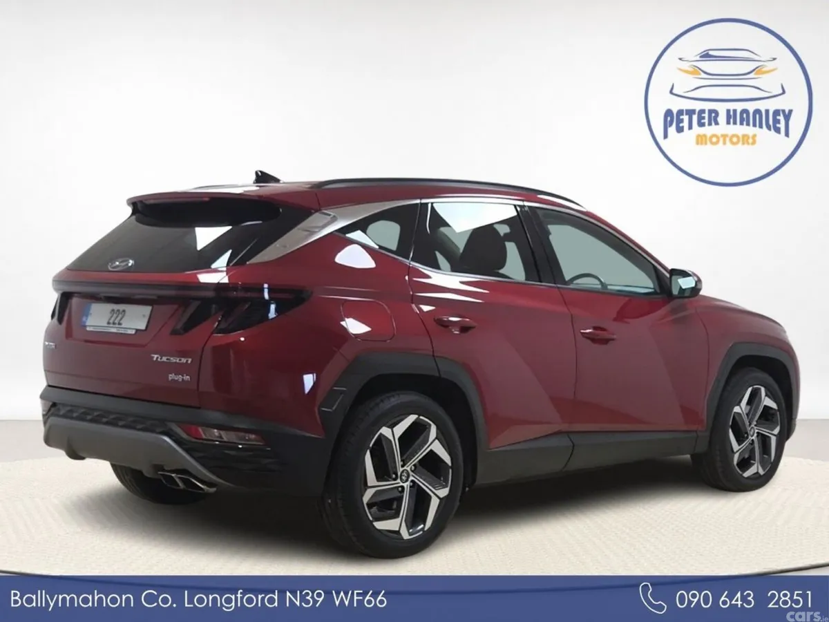 Hyundai Tucson SUV, Petrol Plug-in Hybrid, 2022, Red