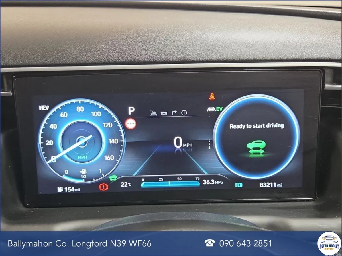 Hyundai Tucson SUV, Petrol Plug-in Hybrid, 2022, Red