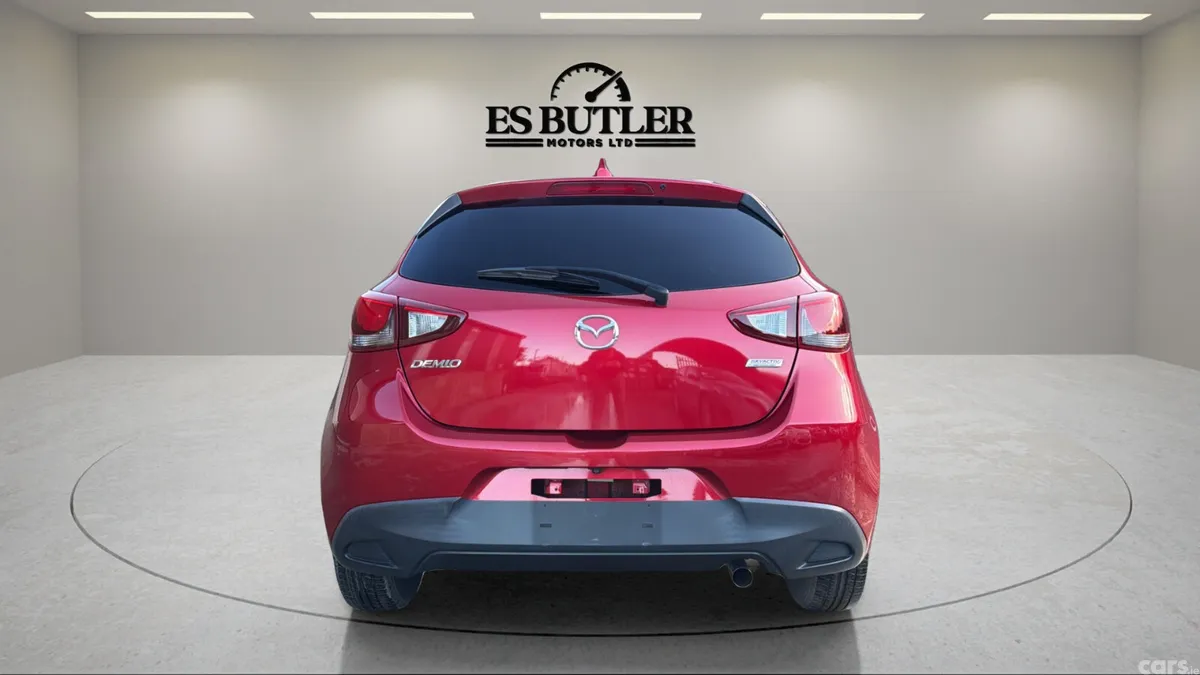 Mazda Demio Hatchback, Petrol, 2017, Red