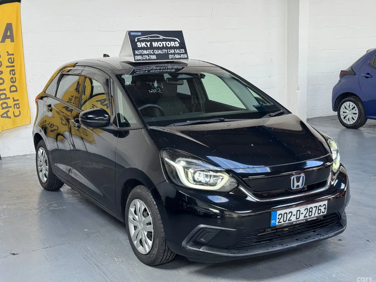 Honda Fit Hatchback, Petrol Hybrid, 2020, Black