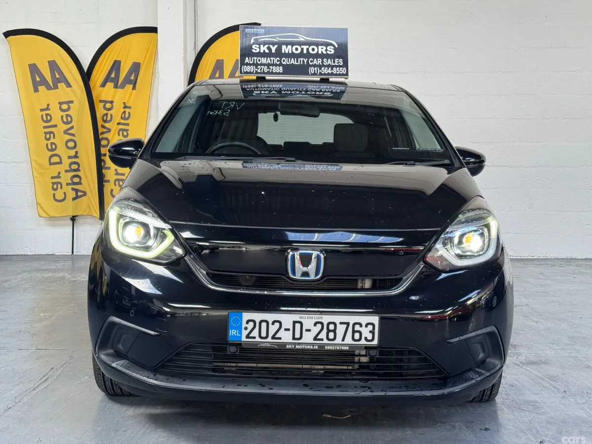 Honda Fit Hatchback, Petrol Hybrid, 2020, Black