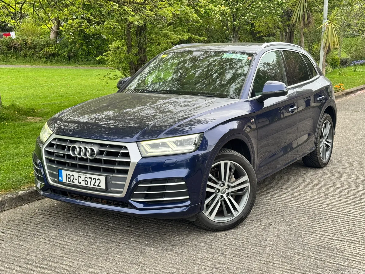 Audi Q5 SUV, Diesel, 2018, Blue