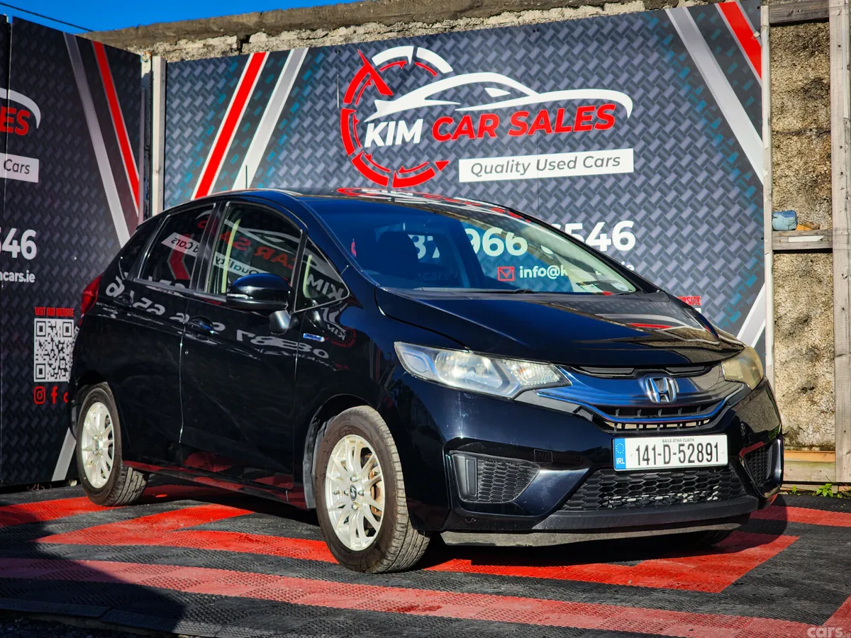 Honda Fit Hatchback, Petrol Hybrid, 2014, Black