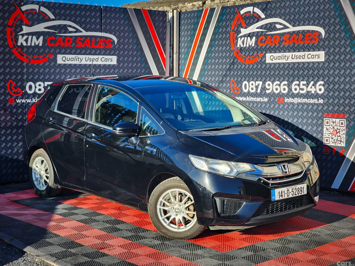 Honda Fit Hatchback, Petrol Hybrid, 2014, Black