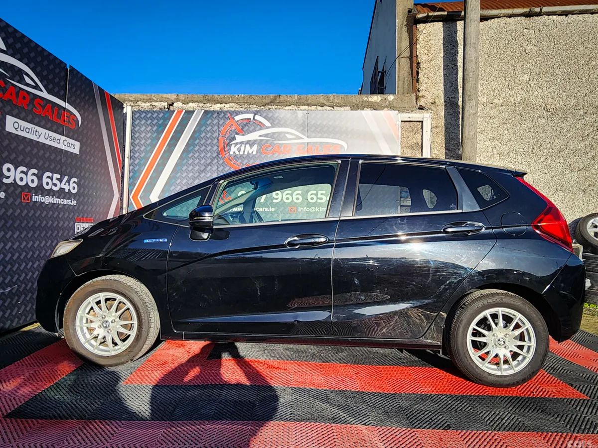 Honda Fit Hatchback, Petrol Hybrid, 2014, Black