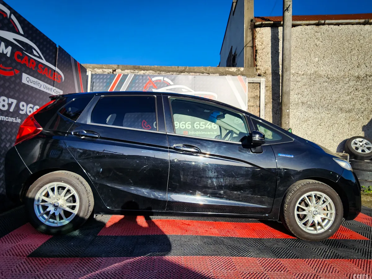 Honda Fit Hatchback, Petrol Hybrid, 2014, Black