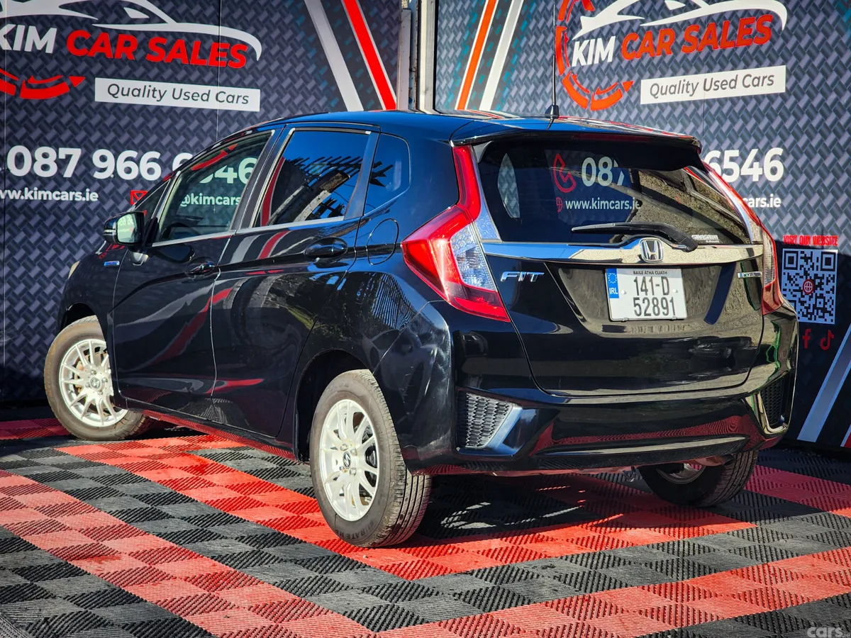 Honda Fit Hatchback, Petrol Hybrid, 2014, Black
