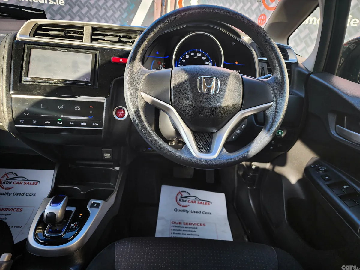 Honda Fit Hatchback, Petrol Hybrid, 2014, Black