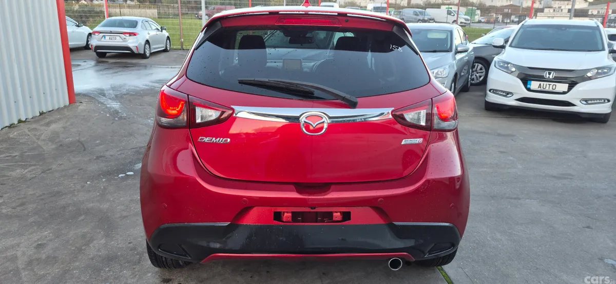 Mazda Demio Hatchback, Diesel, 2015, Red