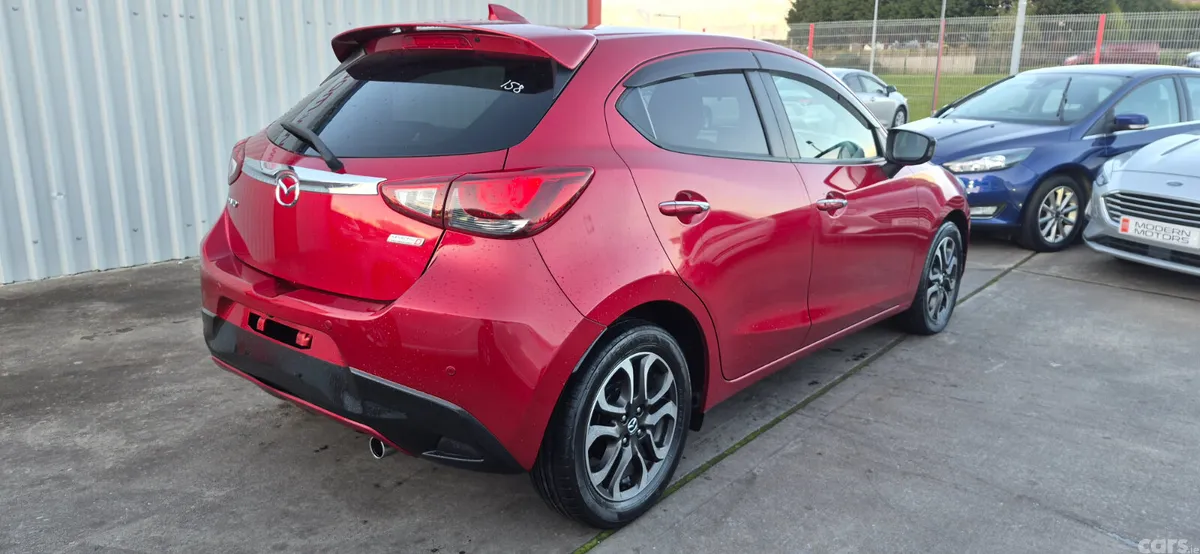 Mazda Demio Hatchback, Diesel, 2015, Red