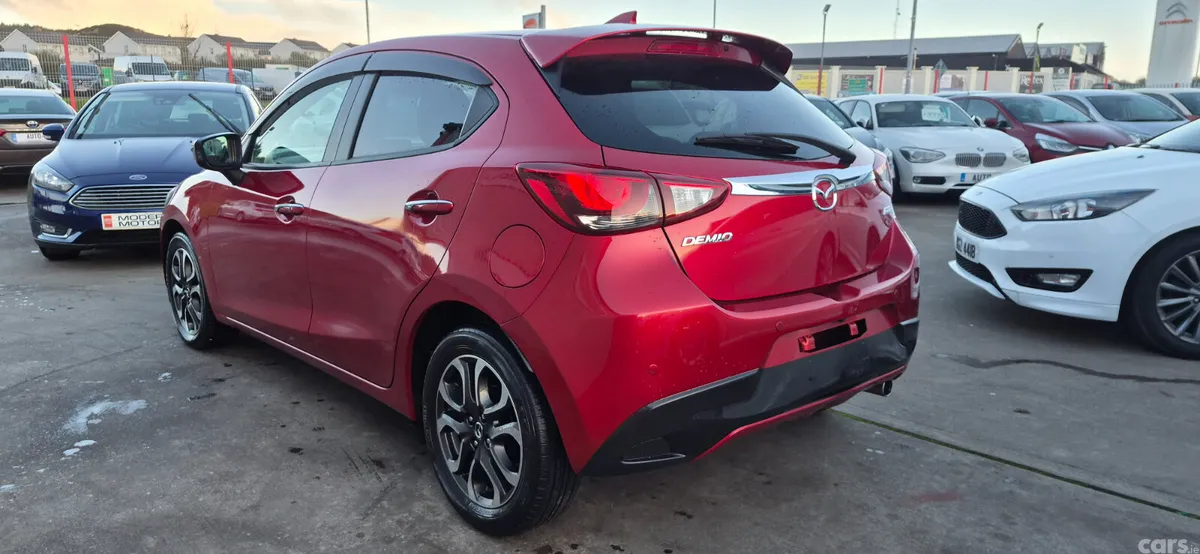 Mazda Demio Hatchback, Diesel, 2015, Red