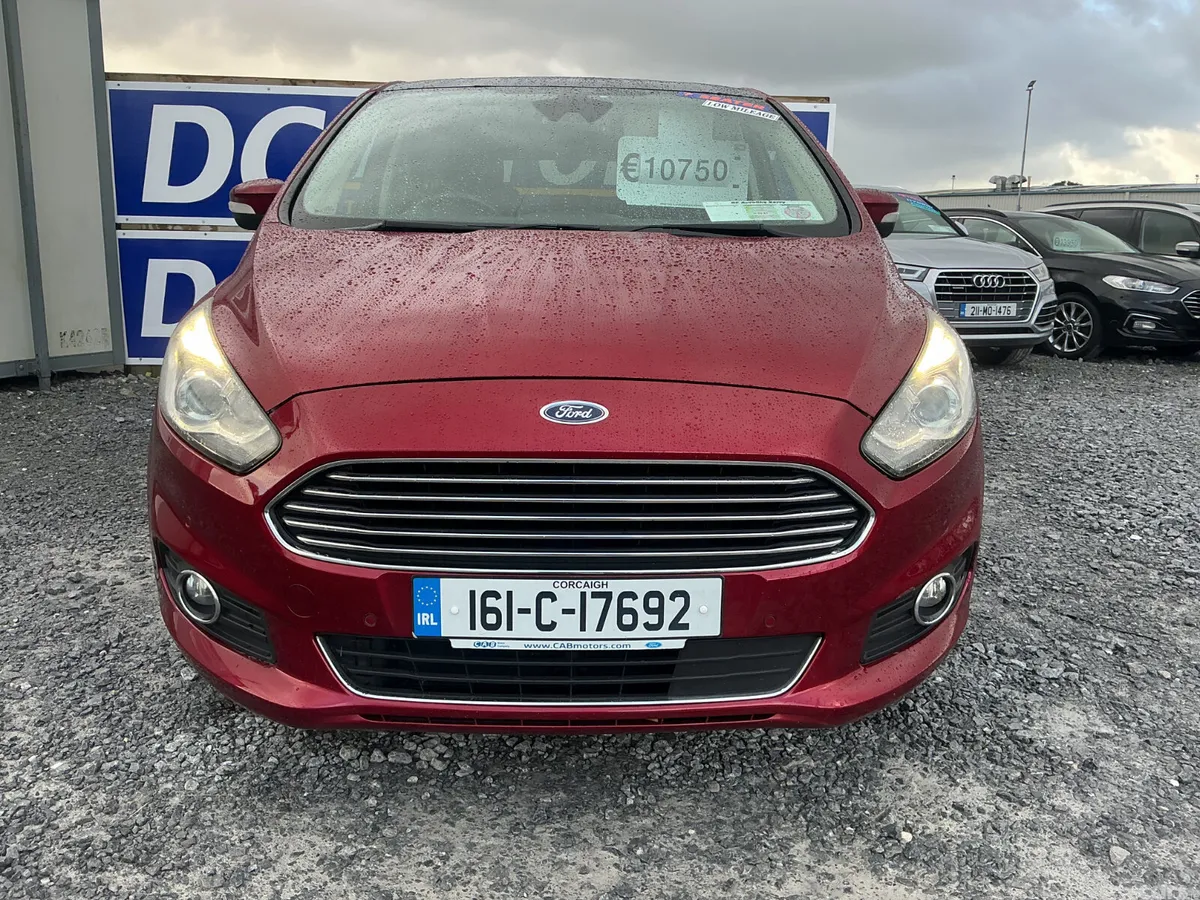 Ford S-Max MPV, Diesel, 2016, Red