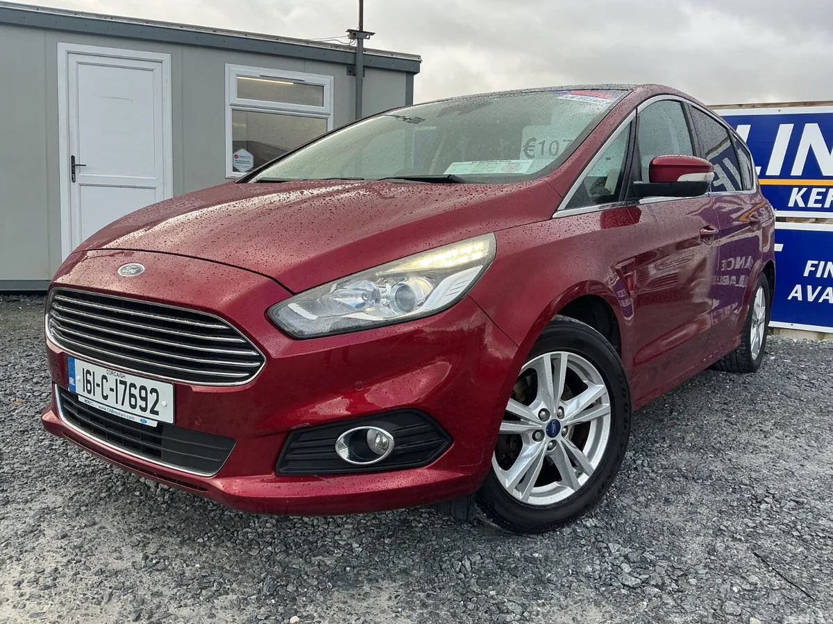Ford S-Max MPV, Diesel, 2016, Red