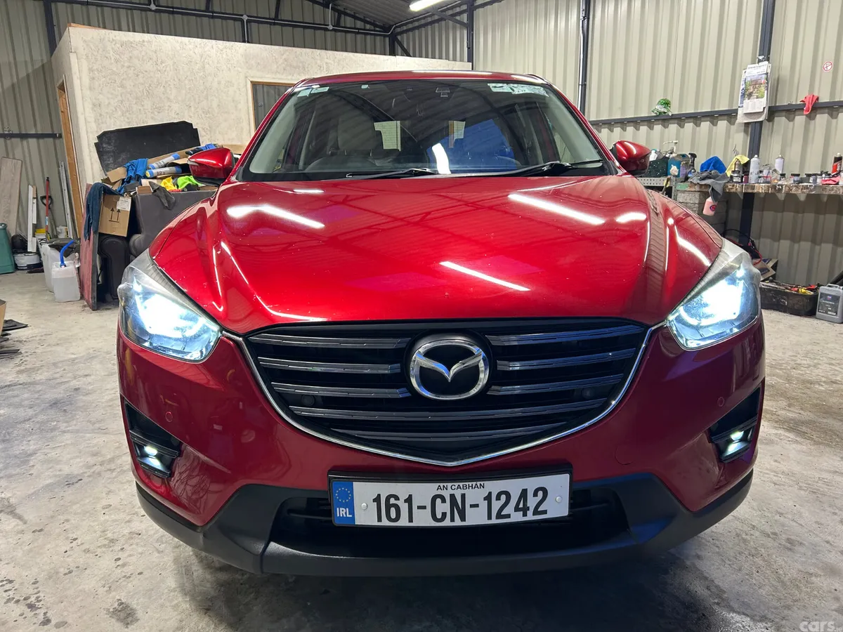 Mazda CX-5 SUV, Diesel, 2016, Red