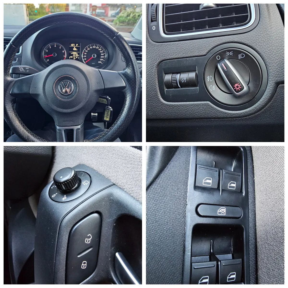 Volkswagen Polo Hatchback, Petrol, 2012, Black