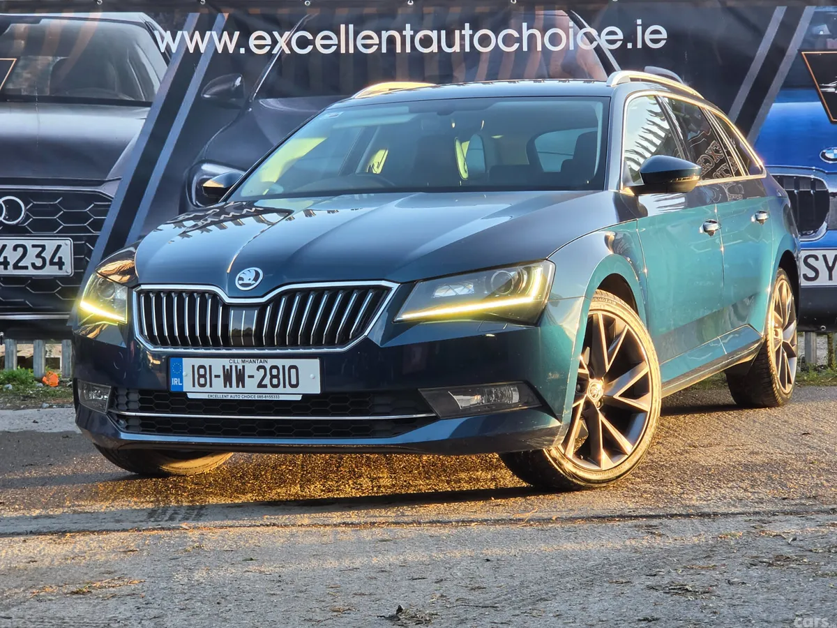 Skoda Superb Estate, Diesel, 2018, Blue