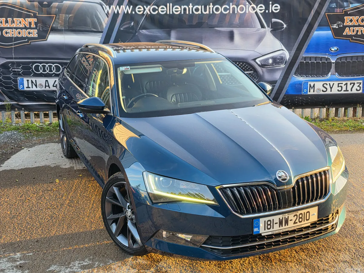 Skoda Superb Estate, Diesel, 2018, Blue