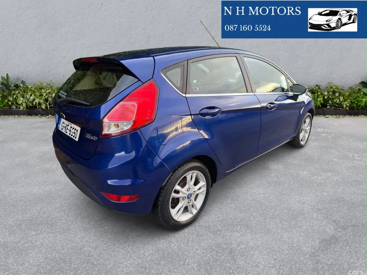 Ford Fiesta Hatchback, Petrol, 2015, Blue