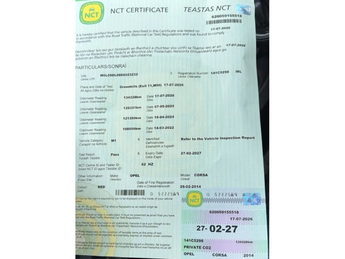 Opel Corsa Hatchback, Petrol, 2024, Red
