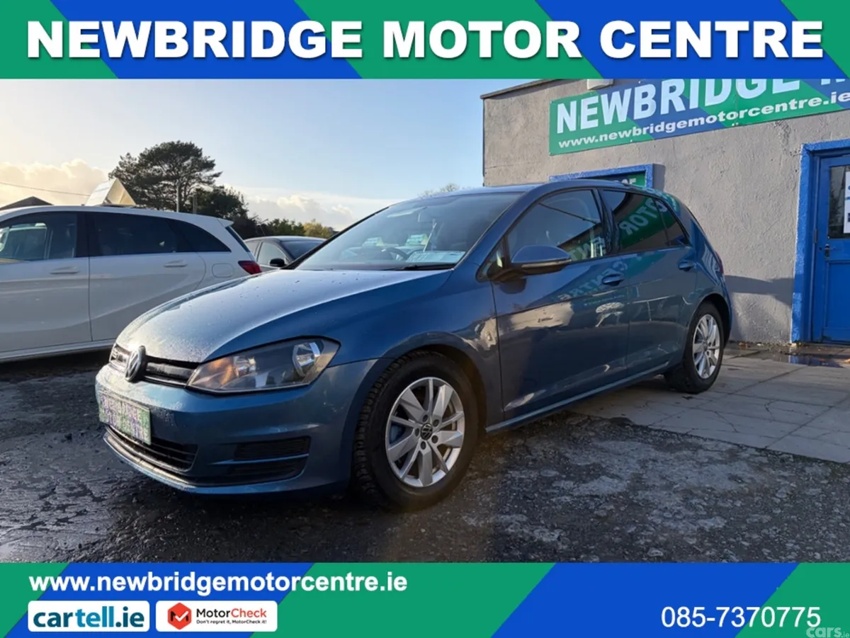 Volkswagen Golf Hatchback, Diesel, 2016, Blue