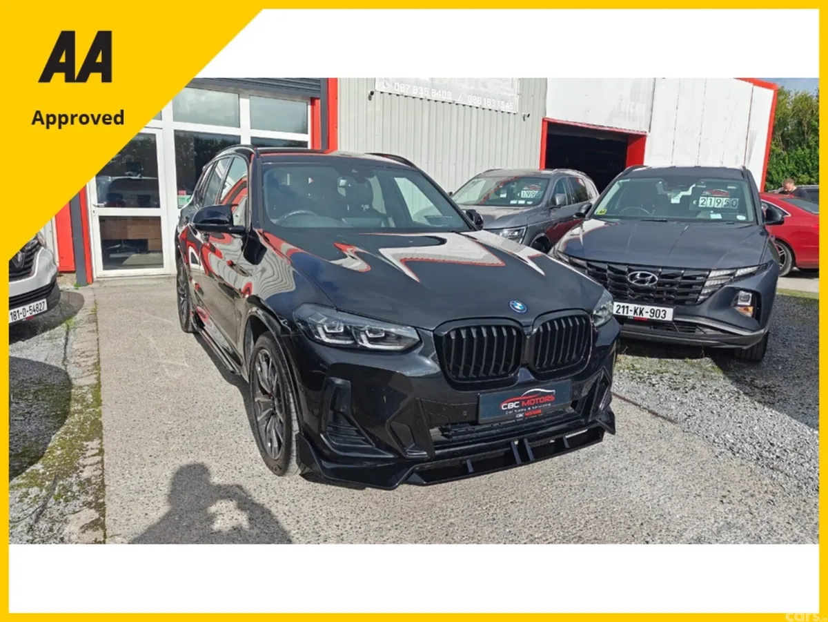 BMW X3 SUV, Petrol Plug-in Hybrid, 2023, Black