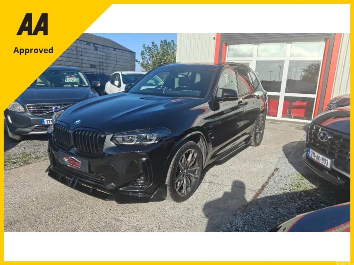 BMW X3 SUV, Petrol Plug-in Hybrid, 2023, Black