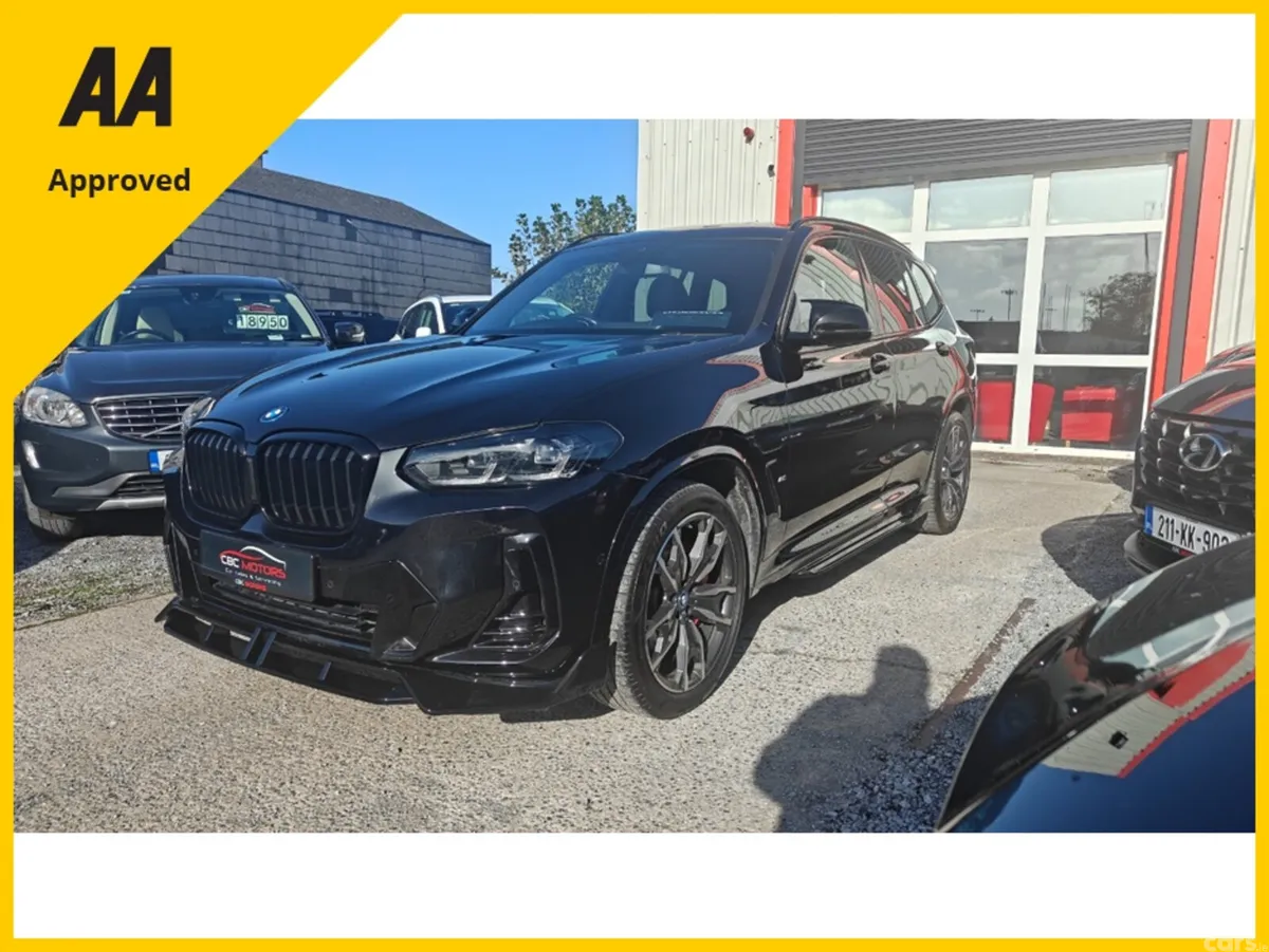BMW X3 SUV, Petrol Plug-in Hybrid, 2023, Black