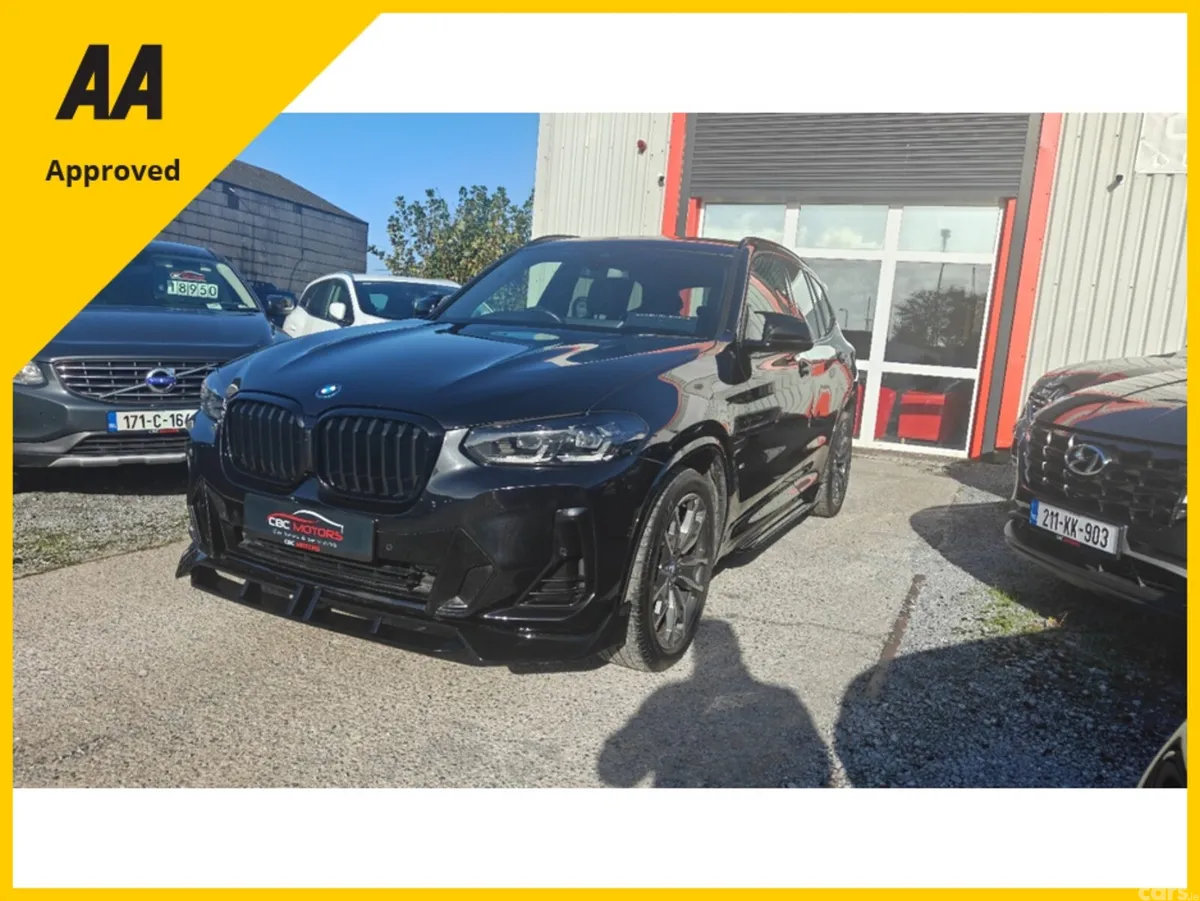 BMW X3 SUV, Petrol Plug-in Hybrid, 2023, Black