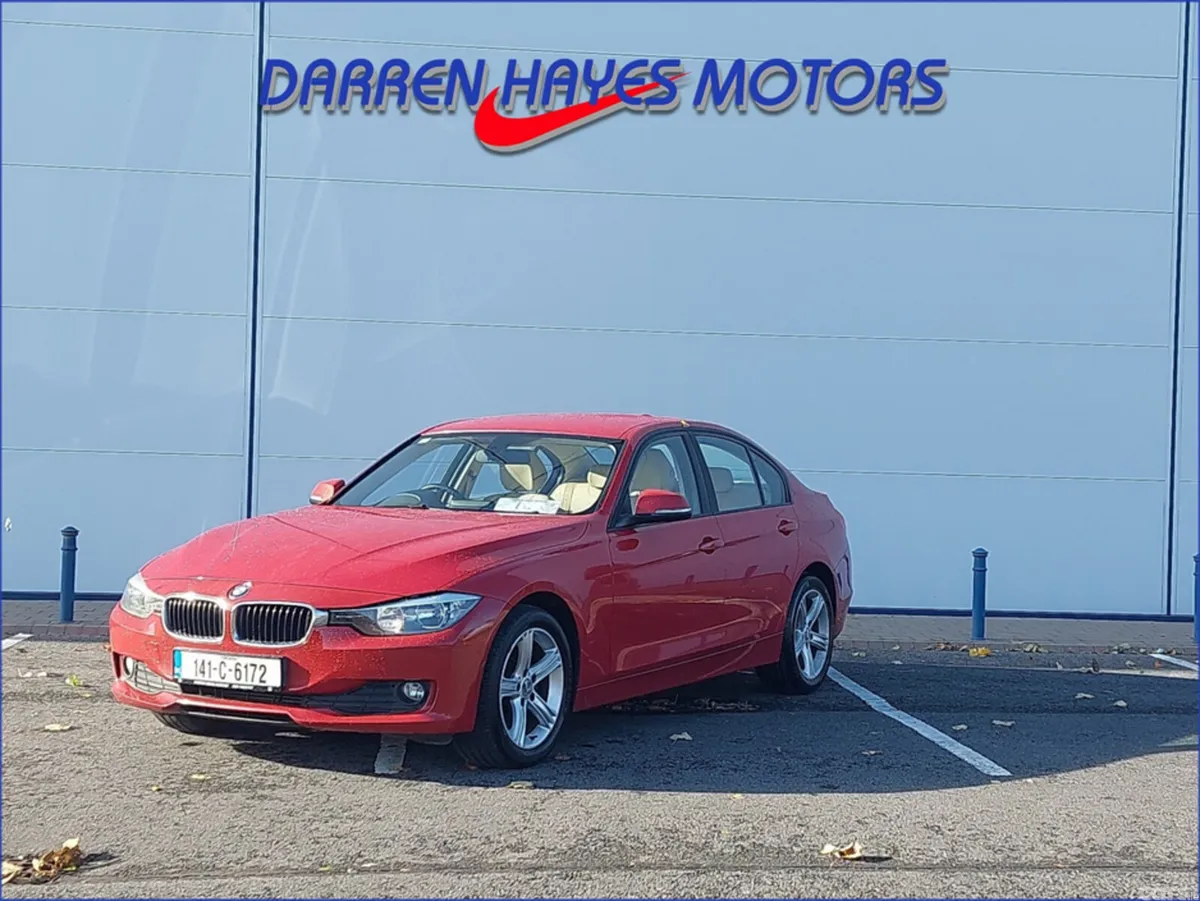 BMW 3-Series Saloon, Diesel, 2014, Red