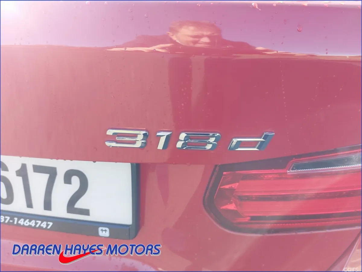 BMW 3-Series Saloon, Diesel, 2014, Red