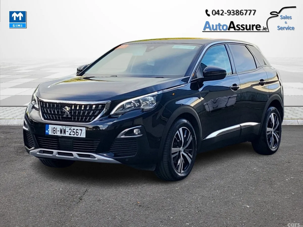 Peugeot 3008 Hatchback, Diesel, 2018, Black