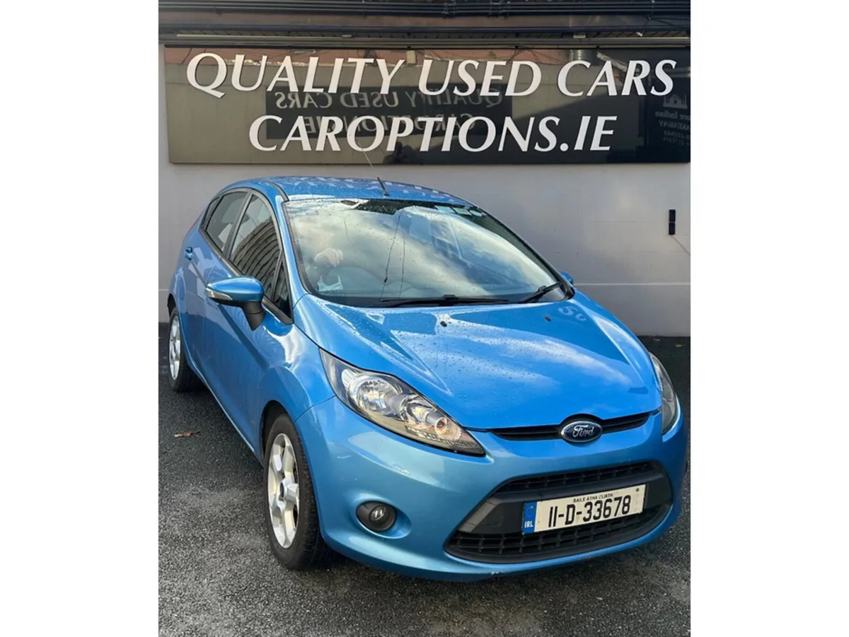Ford Fiesta Hatchback, Petrol, 2011, Blue