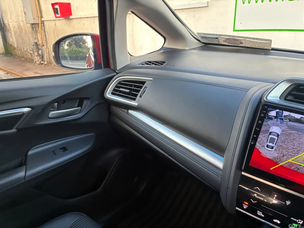 Honda Fit Hatchback, Petrol Hybrid, 2018, Red